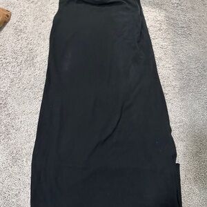 Current/Elliott Black Maxi Skirt